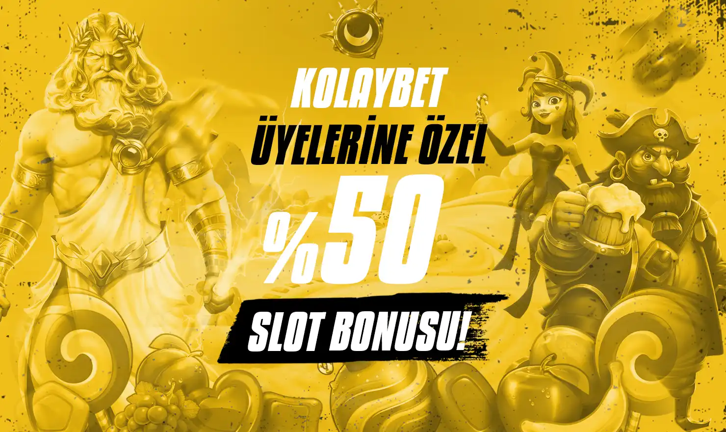 KOLAYBET üyelerine Özel %50 Slot Bonusu